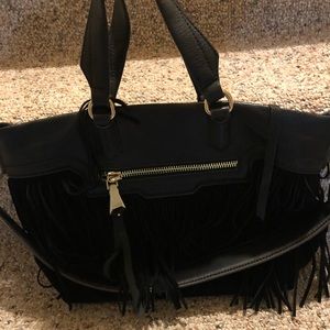 Aimee Kestenberg Black Shoulder Bag